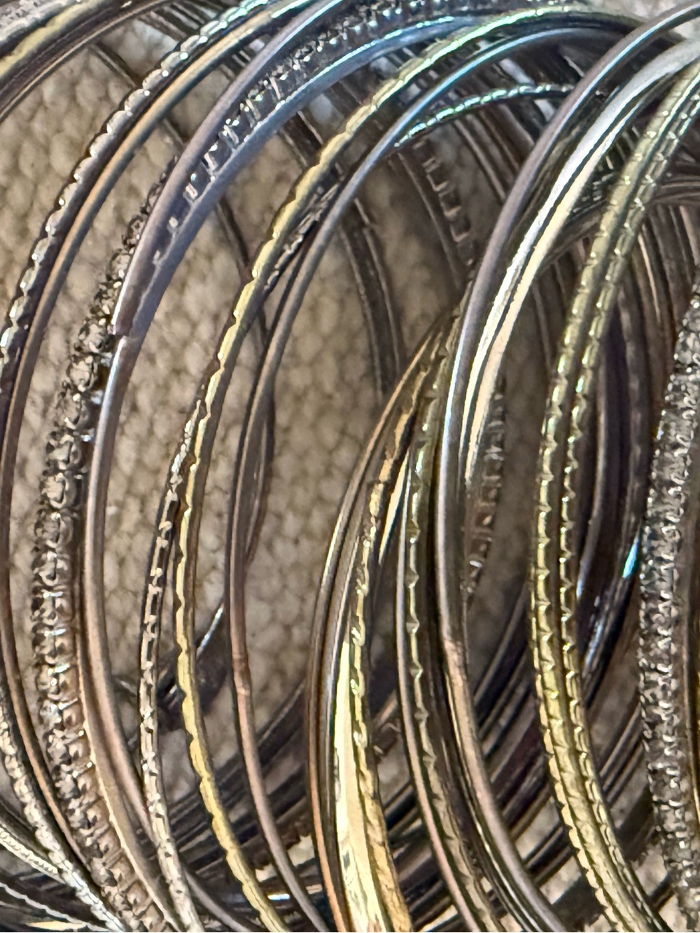 ✨ India Mixed-Metal Bangle Collection ✨ - Picture 7 of 11